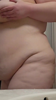 BBW Belly and Huge Titty Play