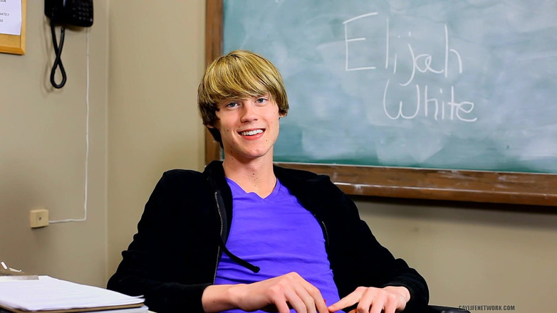 Teach Twinks: 달콤한 엘리야와 함께하는 세트