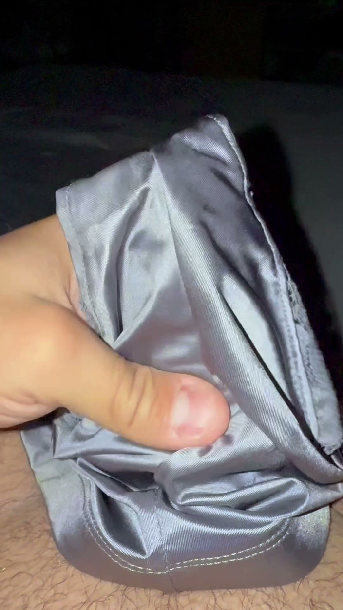 Bigbrook45: Silver soiled nurse panties