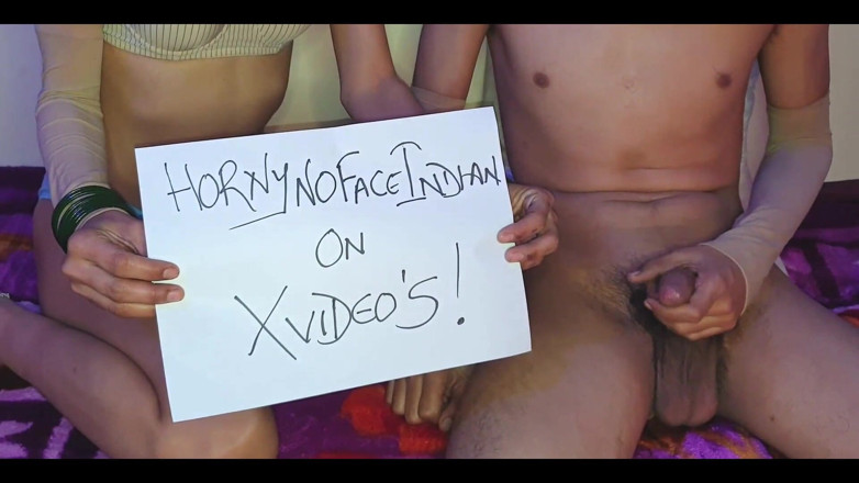 HunnyBunny: Hornynoface Couple Lustfull Sex and Verification Video.