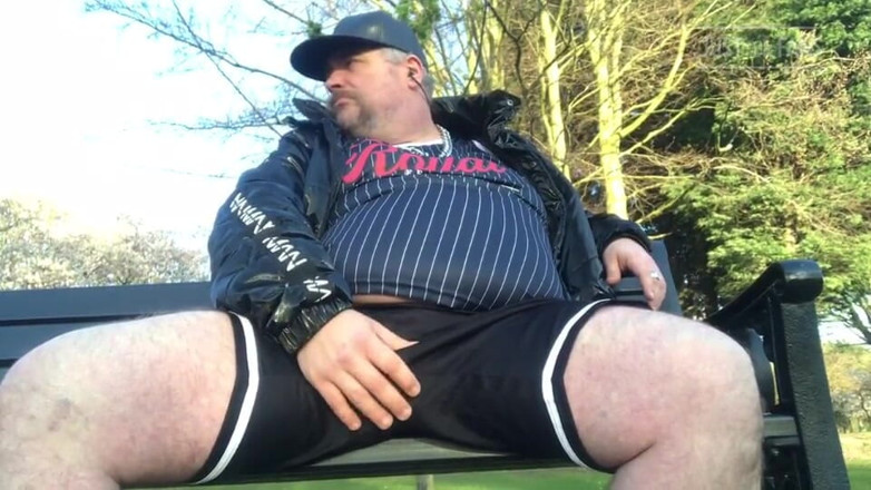 B A Bear: Fat Stepdaddy Getting My Cock Out