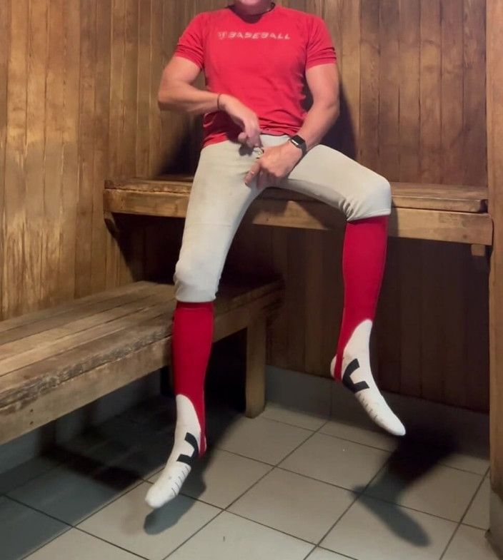 JockDad87: Alfa-jockplezier in de sauna met Jockdad87 deel 8