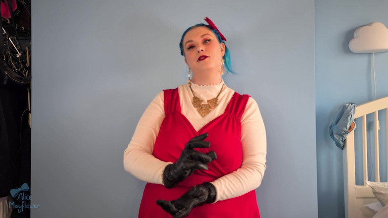 Alice_Mayflower_Scottish: Vampirhandschuh wichsanleitung &amp;käfig für locktober - solo-mädchen
