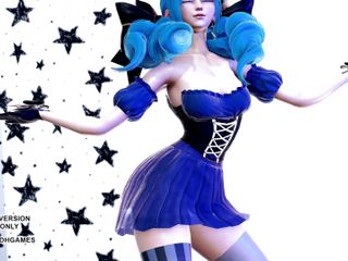 3D-Hentai Games: Bestie - Excuseme Gwen, сексуальна танцювальна ліга легенд