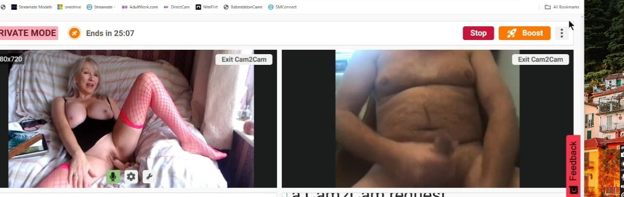 British Cougar: Cam to cam mi fa venire