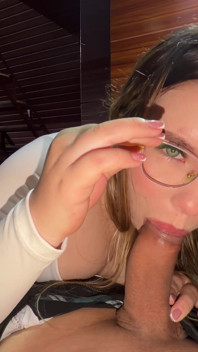 Beautiful and Tender Student Nerd Seduces and Tests Her Math Teacher's Cock Until She Cums in His Face