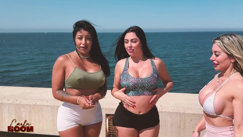 Carla Boom: Mujeres Colombianas Y Españolas Follan La Gran Polla De Un...