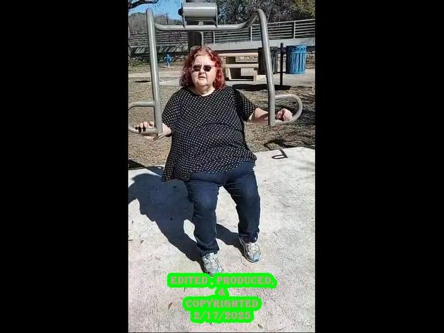 I Am Too Fat to Exercise and Later I Get Frisky and Flash You! (BBW nurse Vicki adventures with friends)
