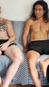 Liu Gang Batendo Uma Com O Carmona