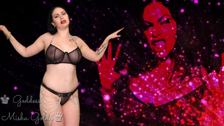 Goddess Misha Goldy: Naprogramuji tě na svého závislého otroka! Zlomím tě a udělám...
