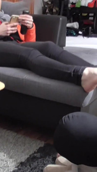 Russian Lady Feet Smelling