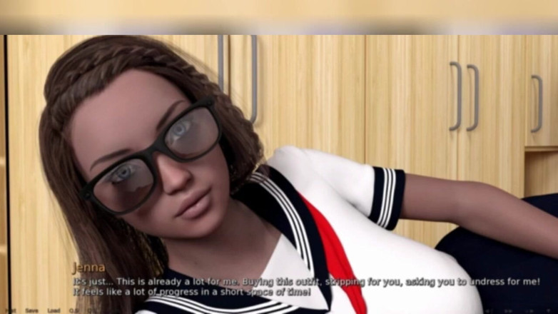 3DXXXTEEN2 Cartoon: J'espère que ta bite m'aime. Dessin animé porno en 3D, sexe