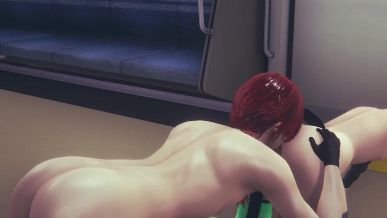 Yaoitube: Yaoi femboy - Midori Anallingus và Bareback trong một chuyến tàu...