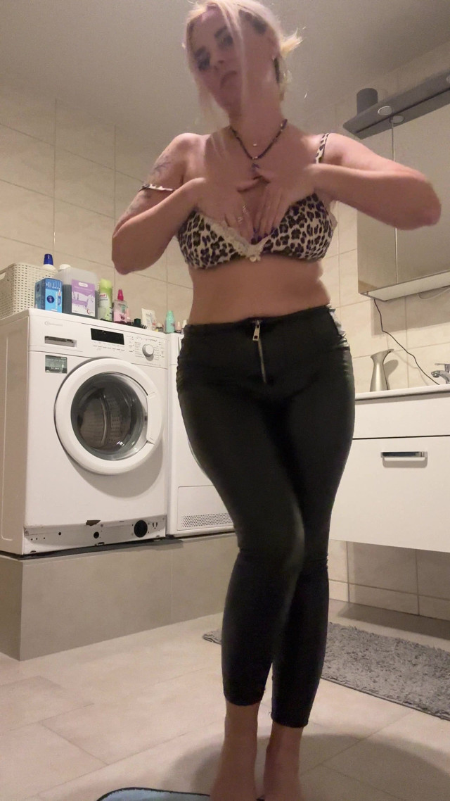Fuck My Ass Deep with Your Big Cock! I Like It When I'm a Dirty Blonde and Moan Loudly!