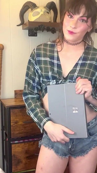 Your Wifes Trans Friend Finds Your Porn
