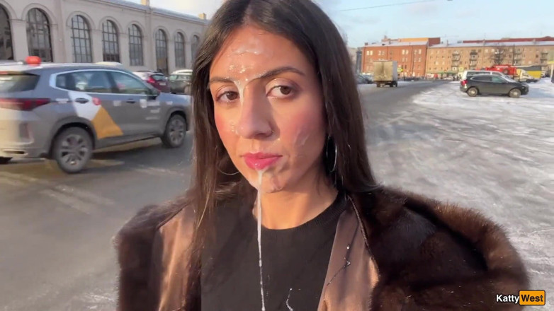 Katty West: Arabada ve kaldırımda çılgın oral seks