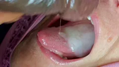 Kollektion av bästa någonsin enorma cumshot, creampie och cum sväljer - stor fet röv BBW mogen knubbig MILF ger avsugning - SSBBW