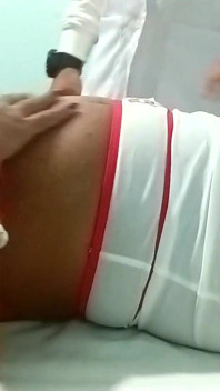 Hospital Nurse Nisha Hot Blowjob and Romantic Foreplay for Sex with Doctor