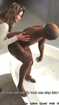 Istri dan ibu tiri awam edisi utama 19a mencuci pria tua