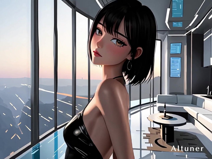AItuner: 港区パリピ。続編［アニメ］重低音edmに身体を預けて、脱いで踊って、そのまま挿入