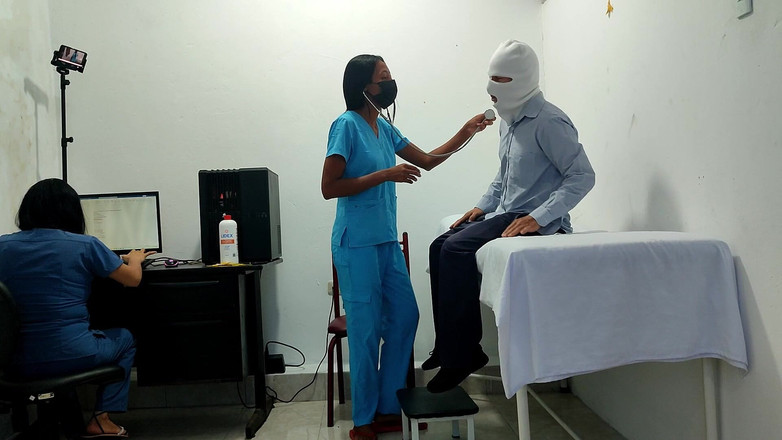 NEGRITA SEXY: It Happened at the Clinic!! a Female Doctor and Nurse...
