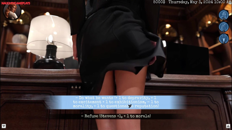 Naughty gameplays: Boundaries of Morality (partie 03) - Par Romans-jeux