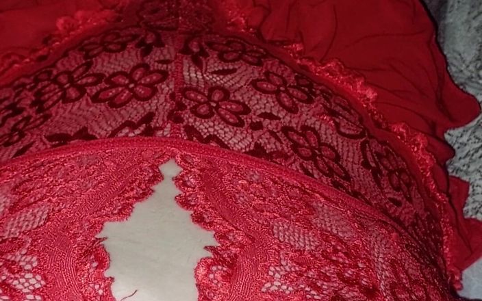 Malin: Röd bodysuit