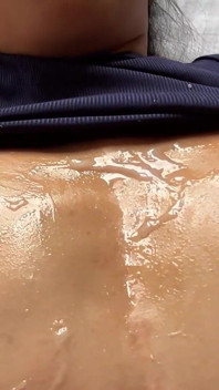 Tepelspel & grote tepels spermaspel door aziatische tiener met kleine tieten - 4 cumshots op kleine tieten van magere tiener - grote Aziatische tepelfetisj