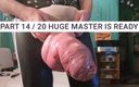 Monster meat studio: Übergroße Durchsichtige beule in Leder