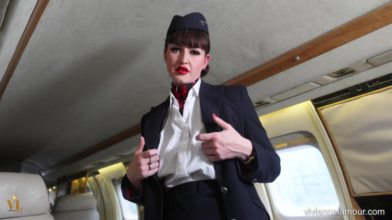 Vivienne l'Amour: Vivienne l'amour - özel jet bakış açısı - sakso rüşveti