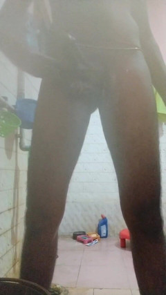 Tamil 10 inches BBC: Tamilische badezimmerzeit