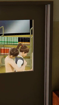 Harry Potter Fucks Futa Hermione in the Library - Facial & Creampie