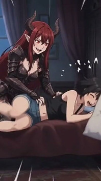 Succubus กําลังกระตุ้นสาว