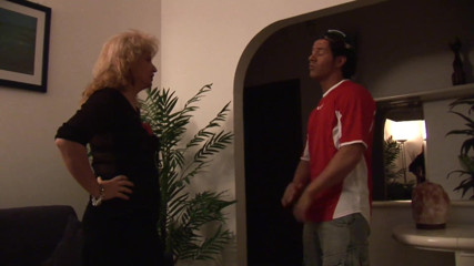 Milf in Love: Nasty mature lady fucks stepson