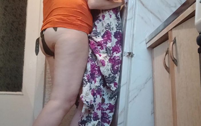 Lesbian-illusion: My Husband's Mother Fucks Me When We Are Home Alone