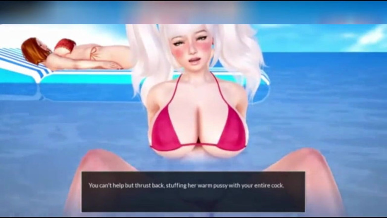 3DXXXTEEN2 Cartoon: Foda quente à beira-mar 3D pornô cartoon sexo
