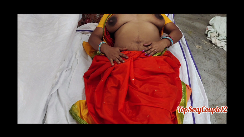 TopSexyCouple12: 내 섹시하고 아름다운 마누라를 따먹는 새로운 유부녀 Saree 로맨스 -1