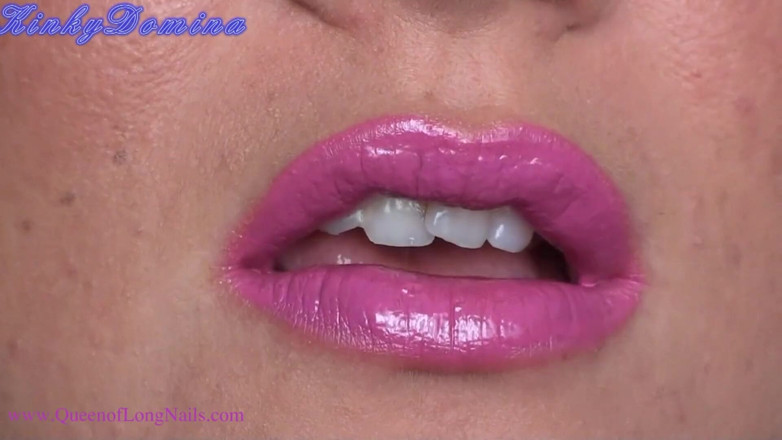 KinkyDomina: Hete roze lippen Joi