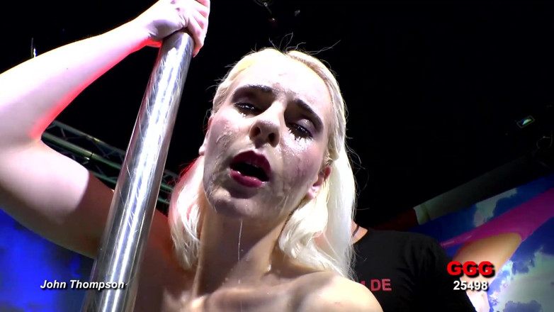 GGG John Thompson Studio: Ggg John Thompson - Anal Queen Wrecked by Gangbang