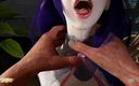 X Hentai: Prinzessin mit dicken möpsen reitet ihren Solider, teil 02 - 3D animation 285