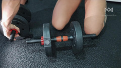 Angelmuscles: Entrenamiento De Biceps Con Mile Potencia Y Venas