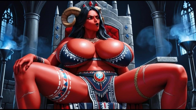 Hot girl dancing: 177 - the Demon Queen Punish Her Minions, Ai Animation
