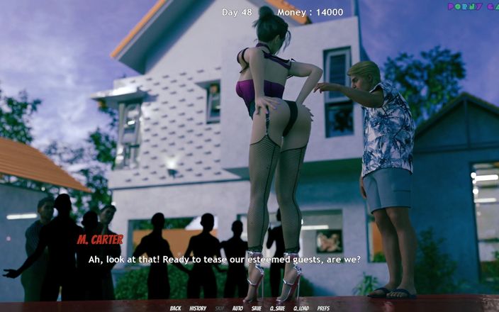 Porny Games: Lisa Total Investigation! by Dragofinder Studio - Group Sex at the...