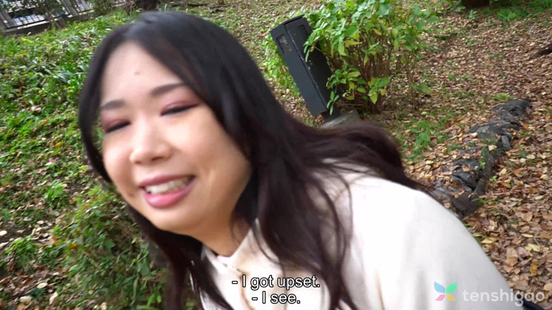 Tenshigao: 桜庭香織は東京で浮気する妻で、外のセックスを求めている