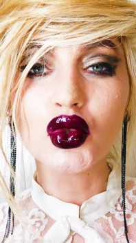 Wet Lipstick Kisses