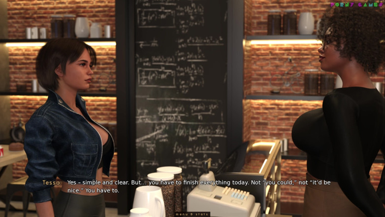 Porny Games: Suzie iki yalamalı fırınla yapabilir - ilk iş günü, azgın şeyler oluyor 2