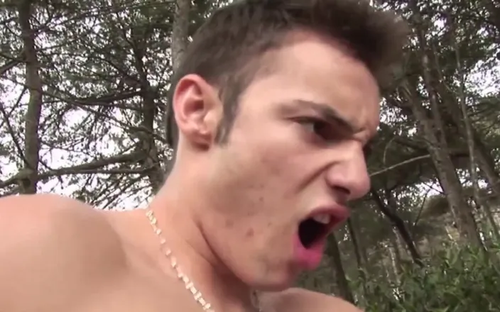 Latino Boys Studio: Raw Outdoor Fun with Adul and Hernan.