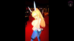 Velvixian: Seksowna dziewczyna w tańcu króliczka