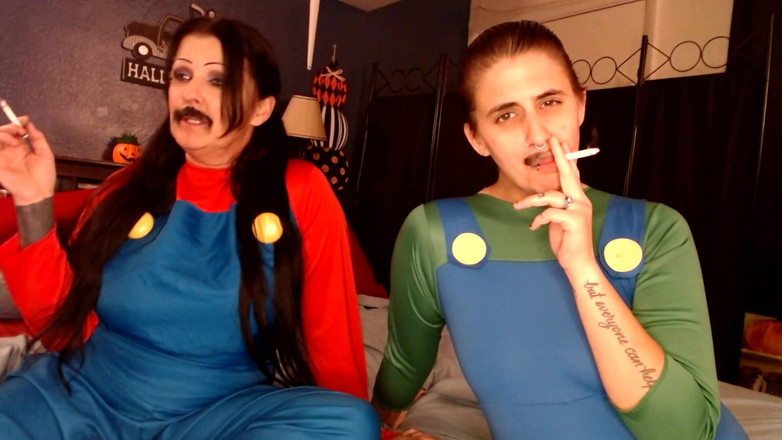 Abby Anna: Cosplaying Kouřová přestávka na Halloween