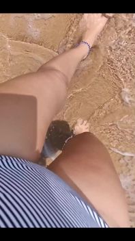 Pee Spotting the Beach